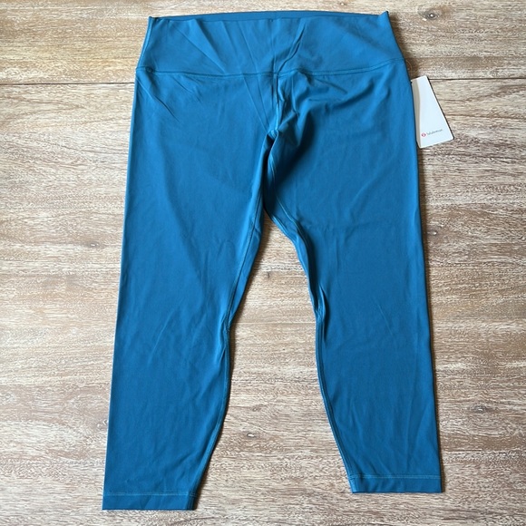 Lululemon Align High Rise Pant 25” in Capture Blue Size 18 - Picture 5 of 9
